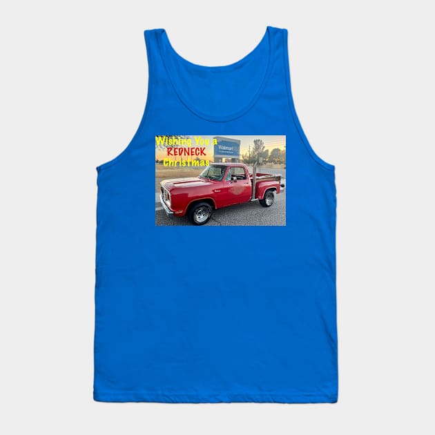 RedEXPRESSneck Christmas Tank Top by LilRedTruck